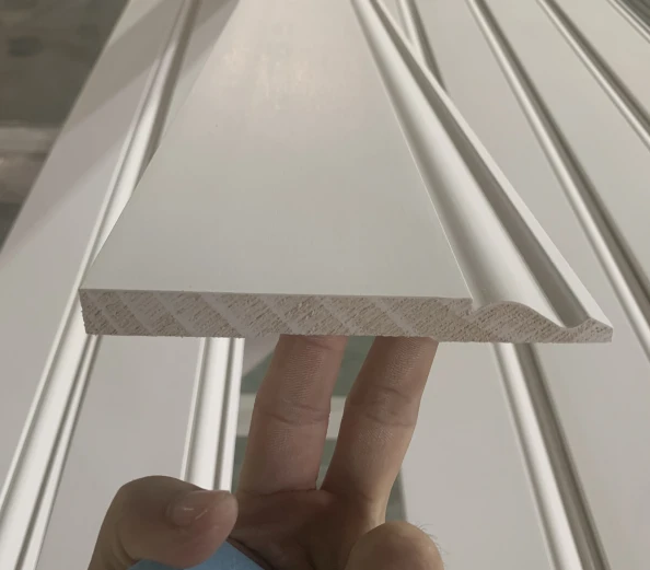 Top Tier White Primed Wood Wall Panel
