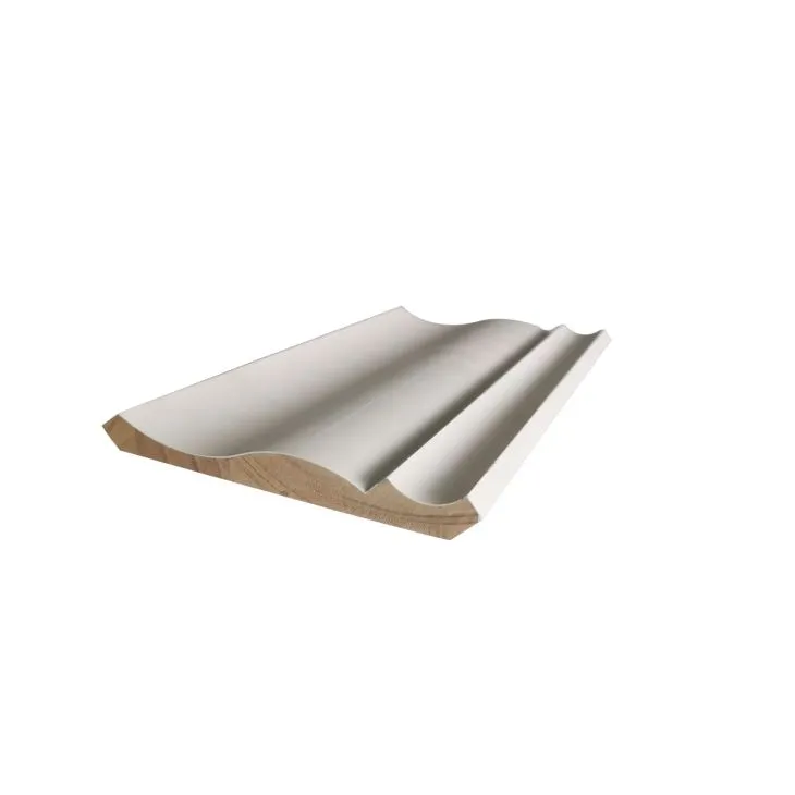 White Primed Wood Crown Moulding