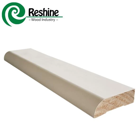 Baseboard grundmålad trä gjutning