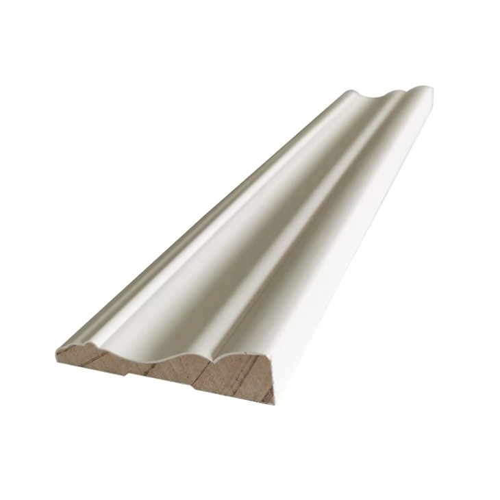 Primed Decorative Mdf Moulding Wooden Corner Mdf Crown Moulding