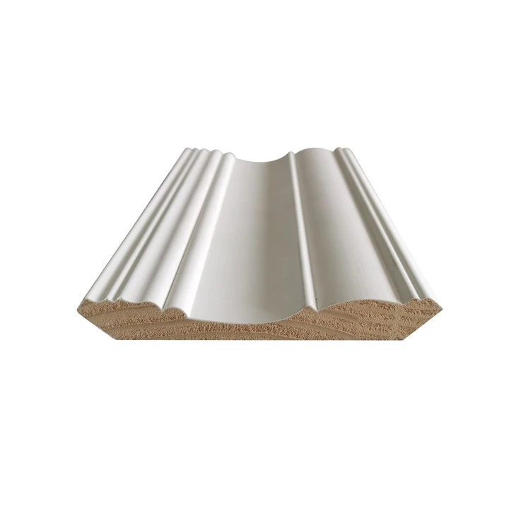 Primer Den senaste ramen Trä Crown Molding Ceil