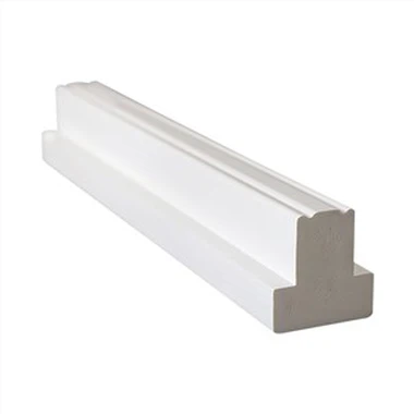 Vit grundmålad Pvc Plantation Shutter Components Trä